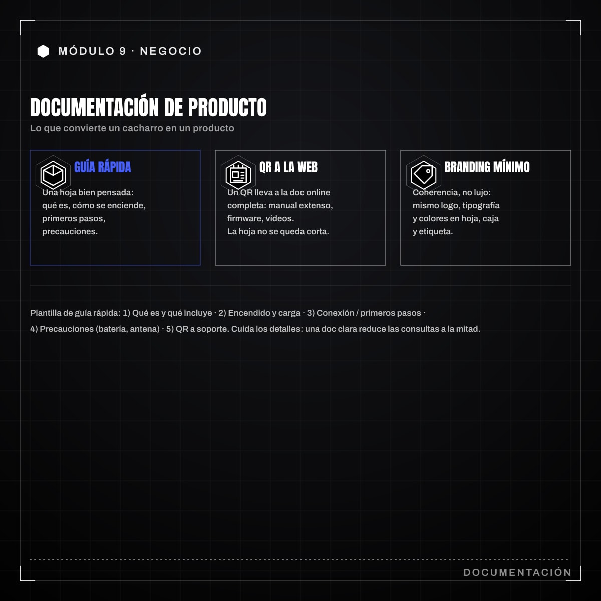 Infografía: 9.8 · Documentación de producto